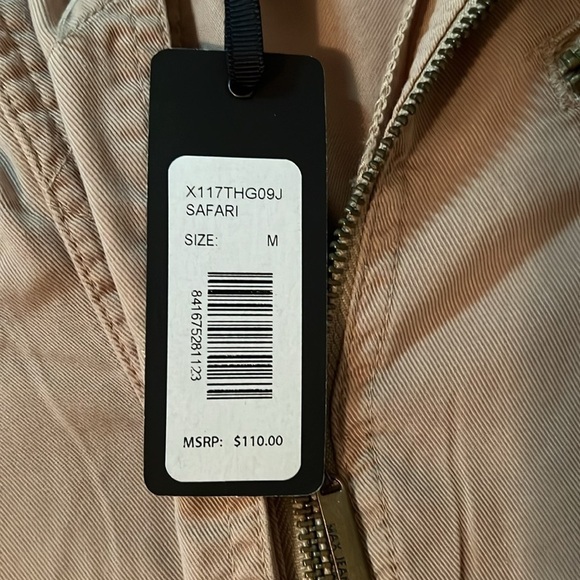 🆕🎖️Max Jeans army lightweight cropped jacket size M utility jacket - Picture 5 of 13